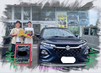 A様　新車ﾌﾛﾝｸｽご納車おめでとうございます！
